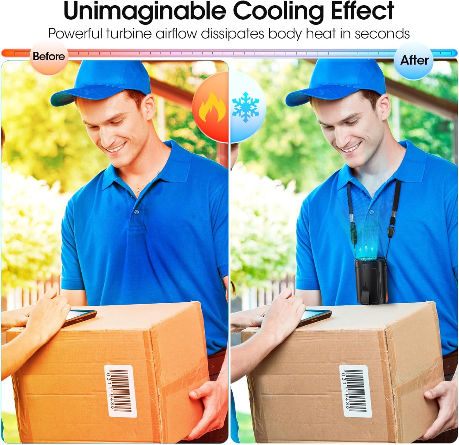Portable Power Fan